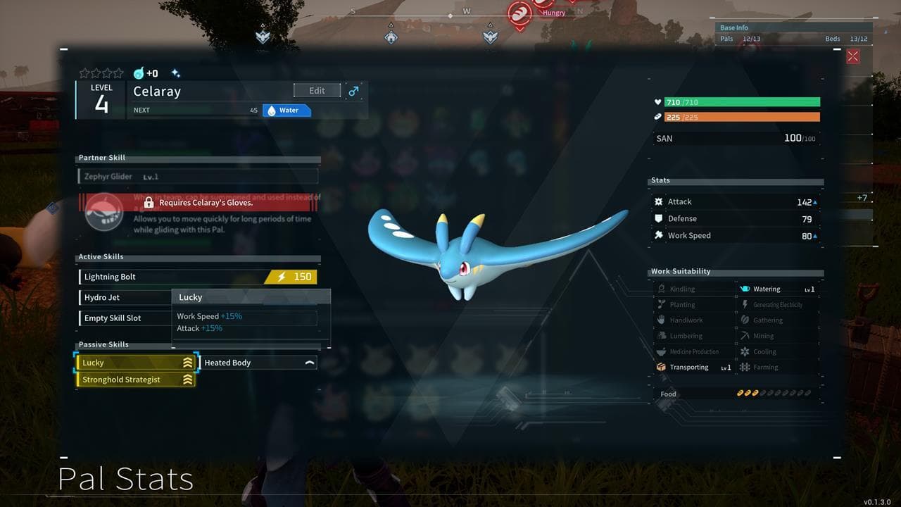 Το έμφυτο παθητικό προσφέρει μια αξιοπρεπή ερεθίσματα για εργασίες μάχης και που σχετίζονται με τη βάση. 