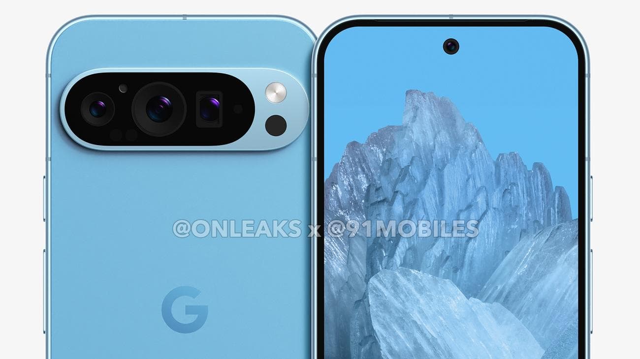 Το Pixel 09 αποδίδει από τα OnLeaks και 91Mobiles