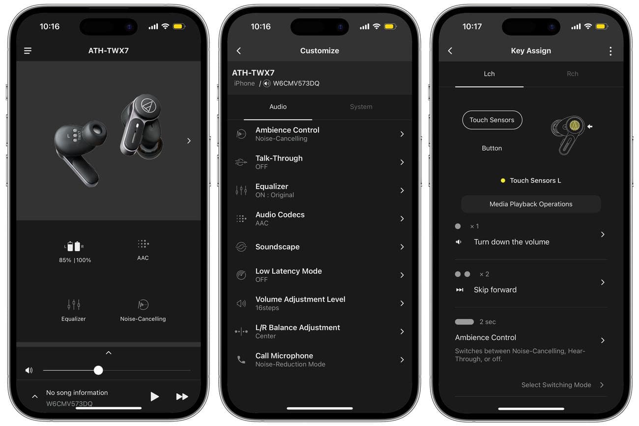 Εφαρμογή Audio-Technica