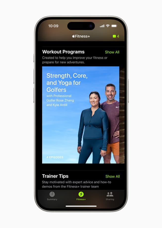 Το Apple Fitness+ εισάγει τον διαλογισμό ήχου, ένα πρόγραμμα προπόνησης για παίκτες γκολφ και πολλά άλλα, Το Apple Fitness+ εισάγει τον διαλογισμό ήχου, ένα πρόγραμμα προπόνησης για παίκτες γκολφ και πολλά άλλα, TechWar.GR