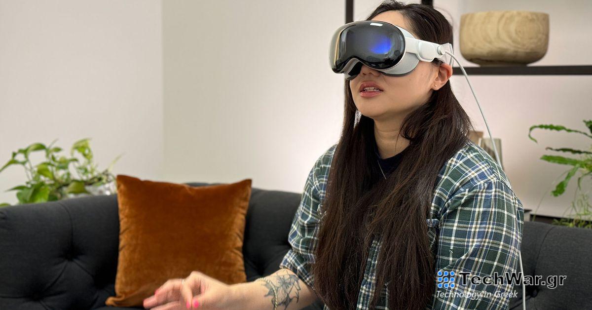 Apple Vision Pro hands-on, ξανά, για πρώτη φορά
