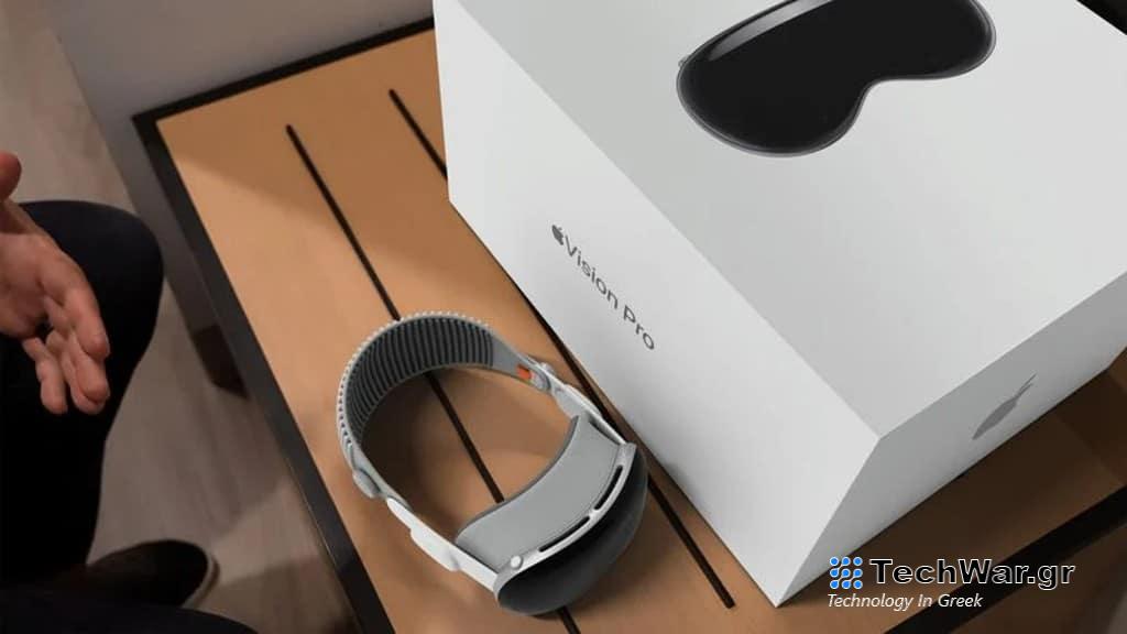 Apple Vision Pro, Apple Vision Pro: Αυτό είναι το τεράστιο κουτί λιανικής