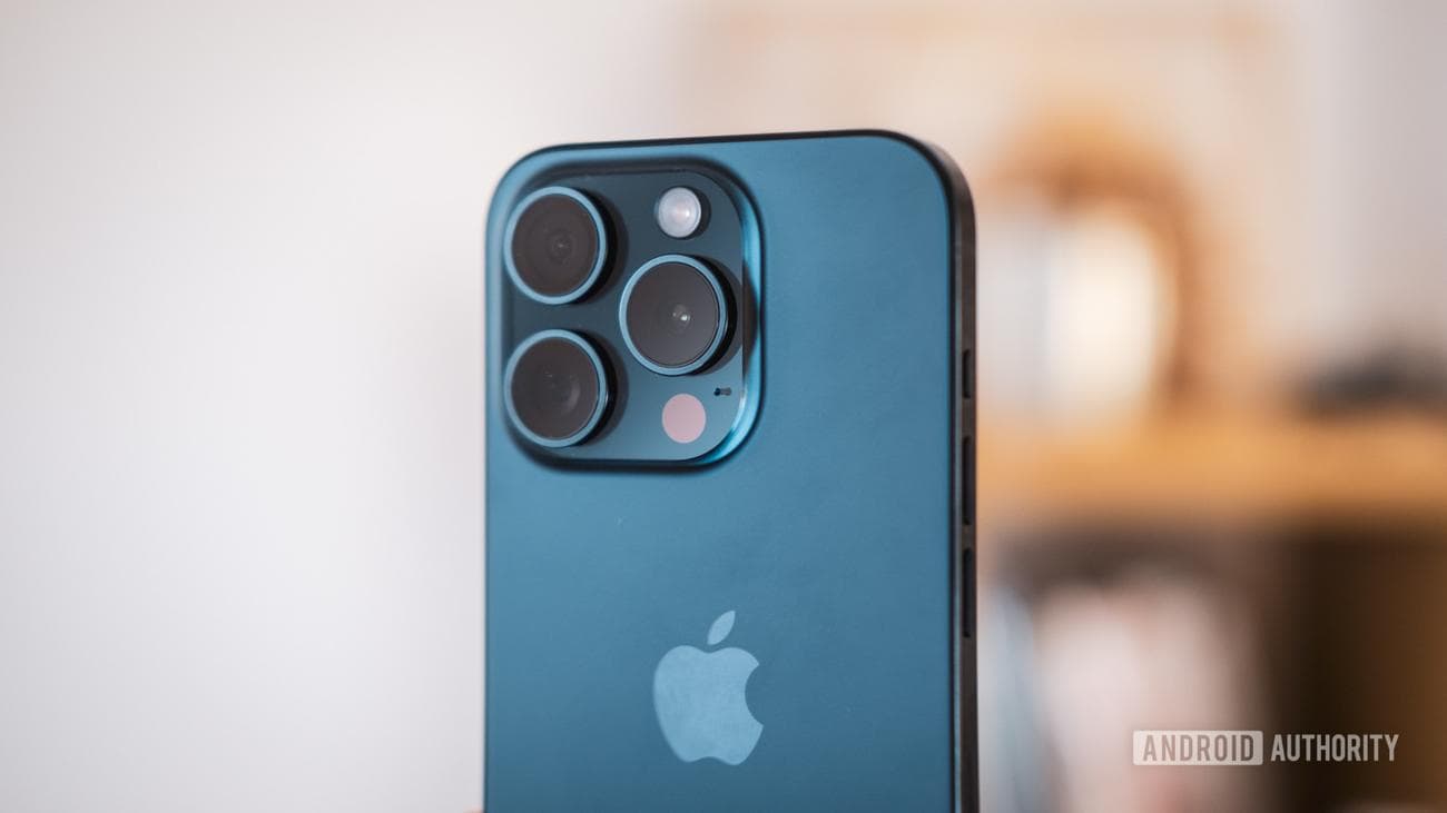 Apple iPhone 15 Pro camera housing