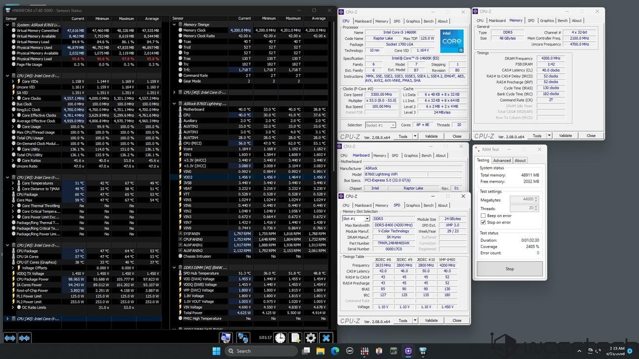 Η νέα μητρική πλακέτα Phantom Gaming B760I Lightning WIFI Mini-ITX της ASRock υποστηρίζει εκπληκτική γρήγορη μνήμη έως και DDR5-8400, Η νέα μητρική πλακέτα Phantom Gaming B760I Lightning WIFI Mini-ITX της ASRock υποστηρίζει εκπληκτική γρήγορη μνήμη έως και DDR5-8400, TechWar.GR