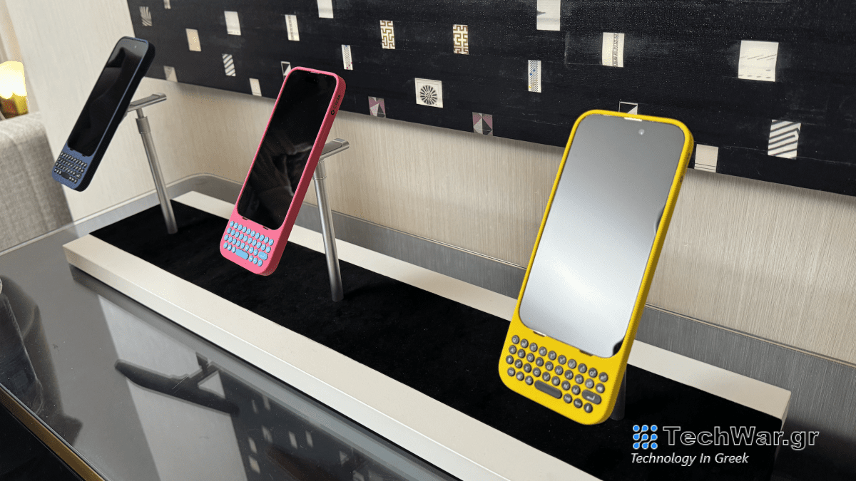 CES 2024: Πρόχειρη ανασκόπηση της θήκης πληκτρολογίου για iPhone με κλικ
