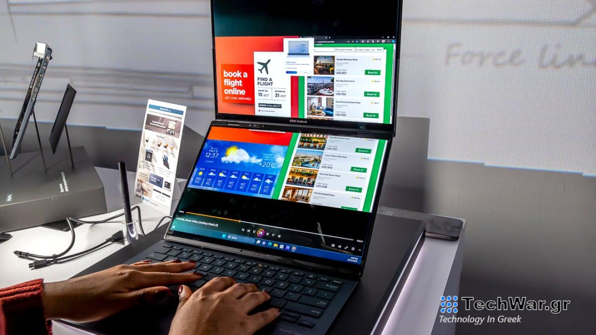 CES 2024: Το Asus Zenbook Duo είναι ένα τρομερό τέρας με διπλή οθόνη

