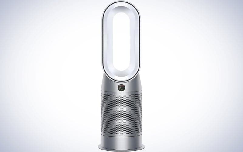 Dyson Pure Hot + Cool HP07 on a plain white background.