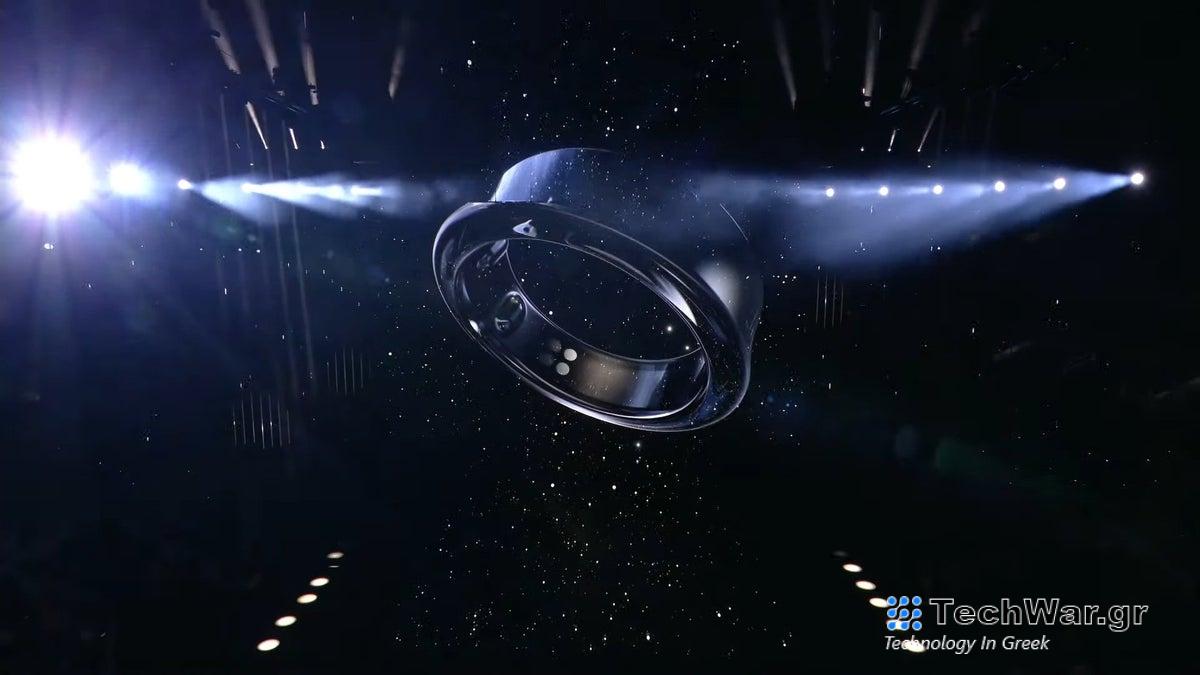 Galaxy Ring, Galaxy Ring: Η Samsung μας έδωσε μια πρώτη γεύση στο Unpacked
