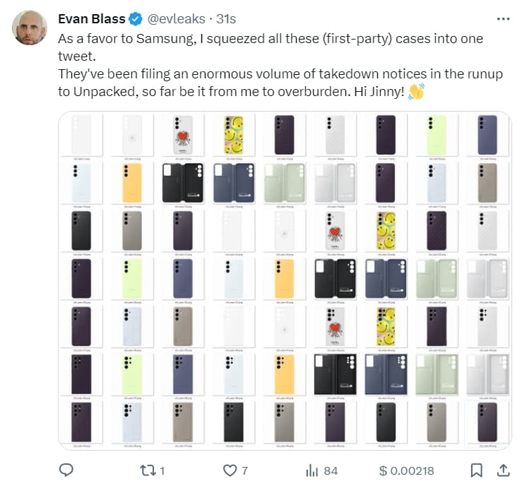 Εδώ είναι όλες οι θήκες που θα κυκλοφορήσει η Samsung για τη σειρά Galaxy S24, Εδώ είναι όλες οι θήκες που θα κυκλοφορήσει η Samsung για τη σειρά Galaxy S24, TechWar.GR