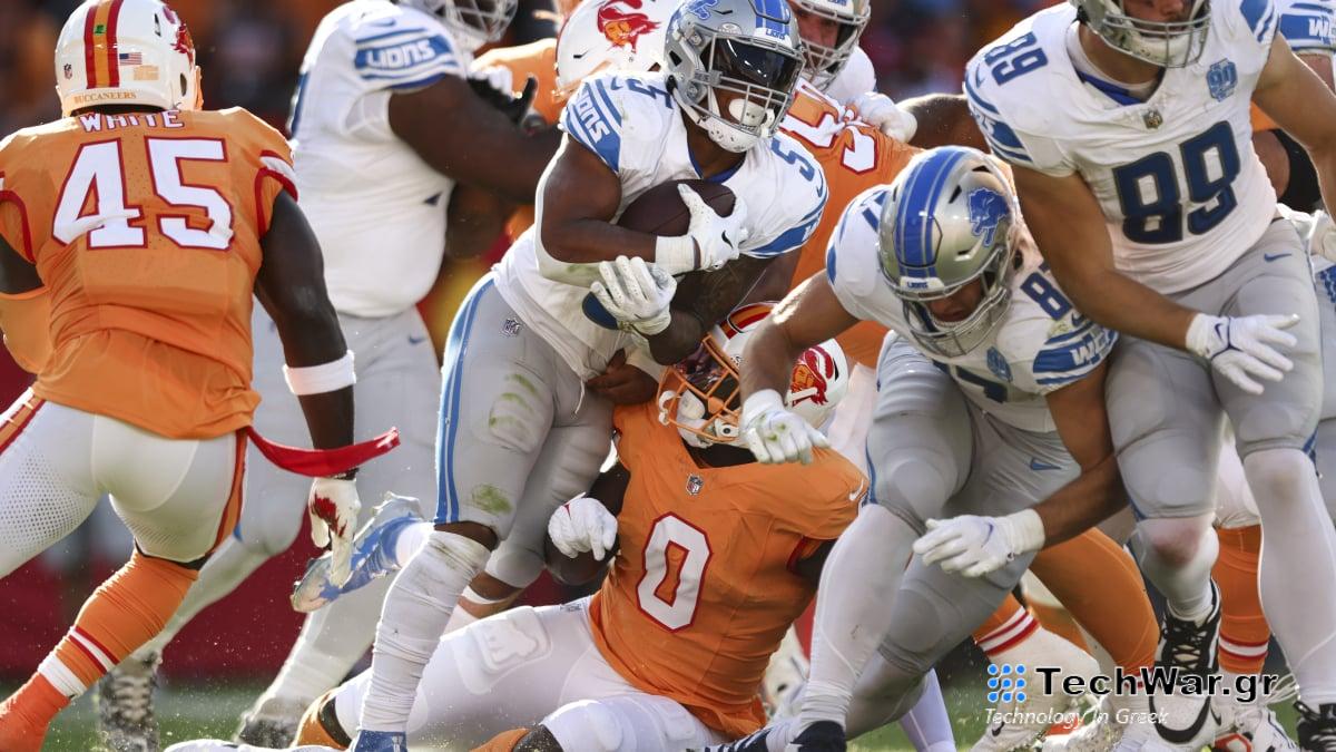 Lions εναντίον Bucs ζωντανή ροή: Πώς να παρακολουθήσετε τα Playoffs του NFL
