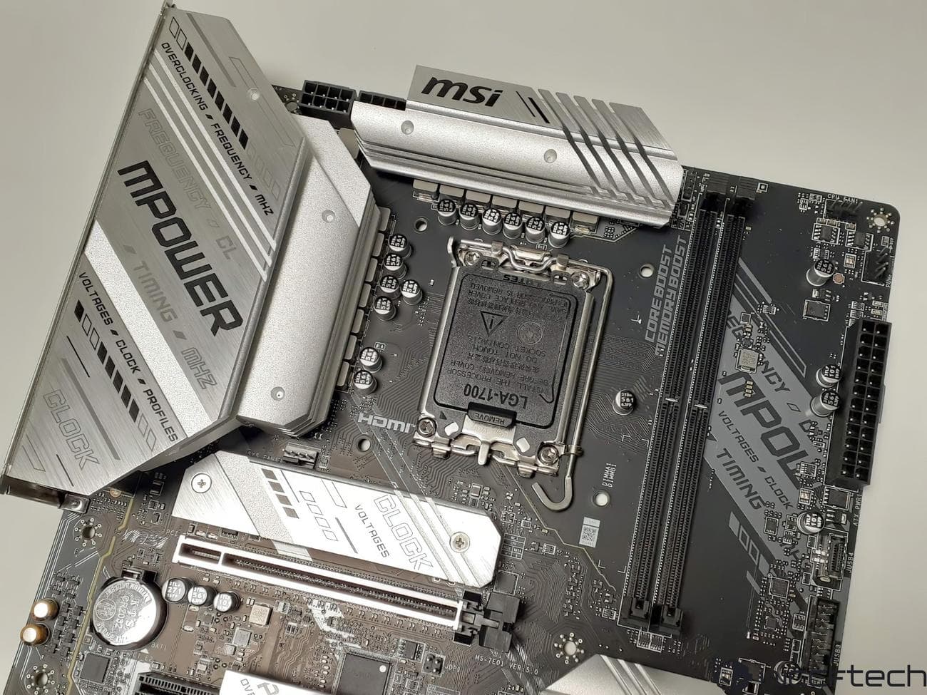 Υποστήριξη Dual-DIMM, DDR5-8000+ MT/s με μόλις 199 $ - MSI Z790MPOWER Z790 DDR5 Memory Overclocking Motherboard 5 1 - TechWar.GR