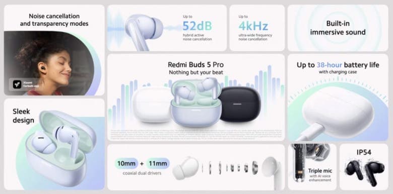 Redmi Watch 4 και Redmi Buds 5 / 5 Pro: παγκόσμιο ντεμπούτο – δείτε τις τιμές!, Redmi Watch 4 και Redmi Buds 5 / 5 Pro: παγκόσμιο ντεμπούτο – δείτε τις τιμές!, TechWar.GR