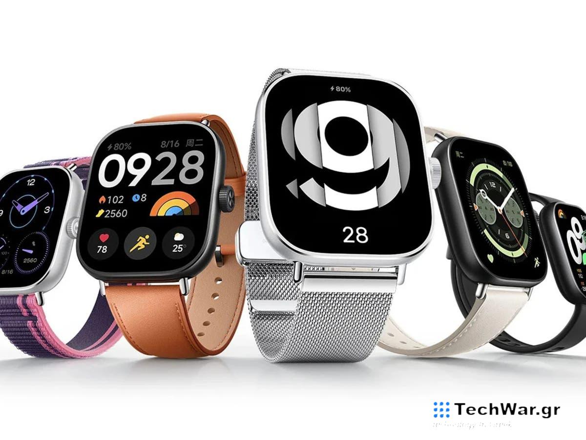 Redmi Watch 4 και Redmi Buds 5 / 5 Pro: παγκόσμιο ντεμπούτο – δείτε τις τιμές!