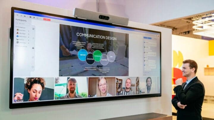 Samsung Smart Signage 5K 105 ιντσών Cisco Microsoft Teams