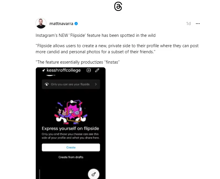 Το Instagram δοκιμάζει μια λειτουργία για να δώσει στους χρήστες περισσότερη «απόρρητο» 1 Το Instagram δοκιμάζει μια λειτουργία για να δώσει στους χρήστες περισσότερη «απόρρητο» - Screenshot 85.webp - TechWar.GR