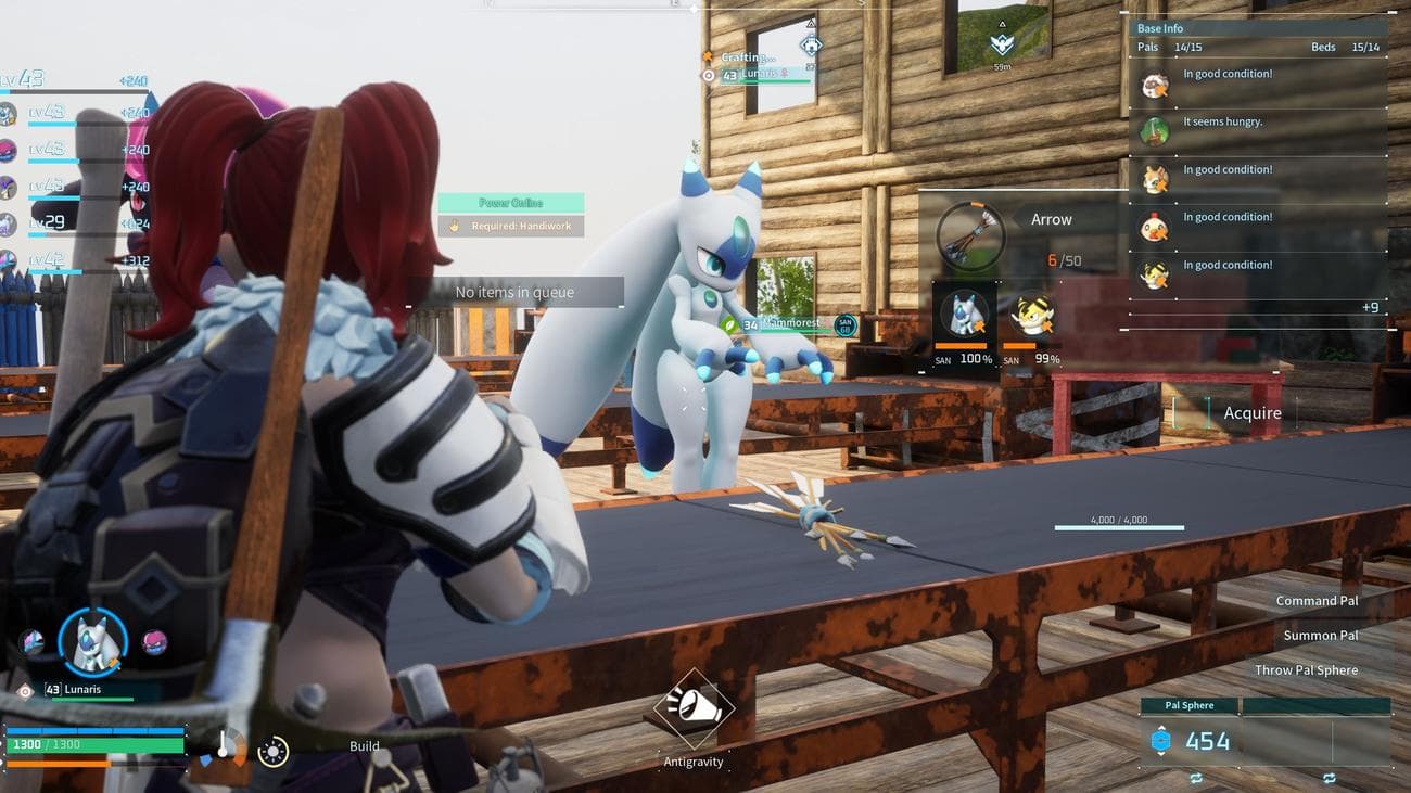 Εύρεση, σύλληψη, αναπαραγωγή και εκκόλαψη του Lunaris mini boss από το Palworld.