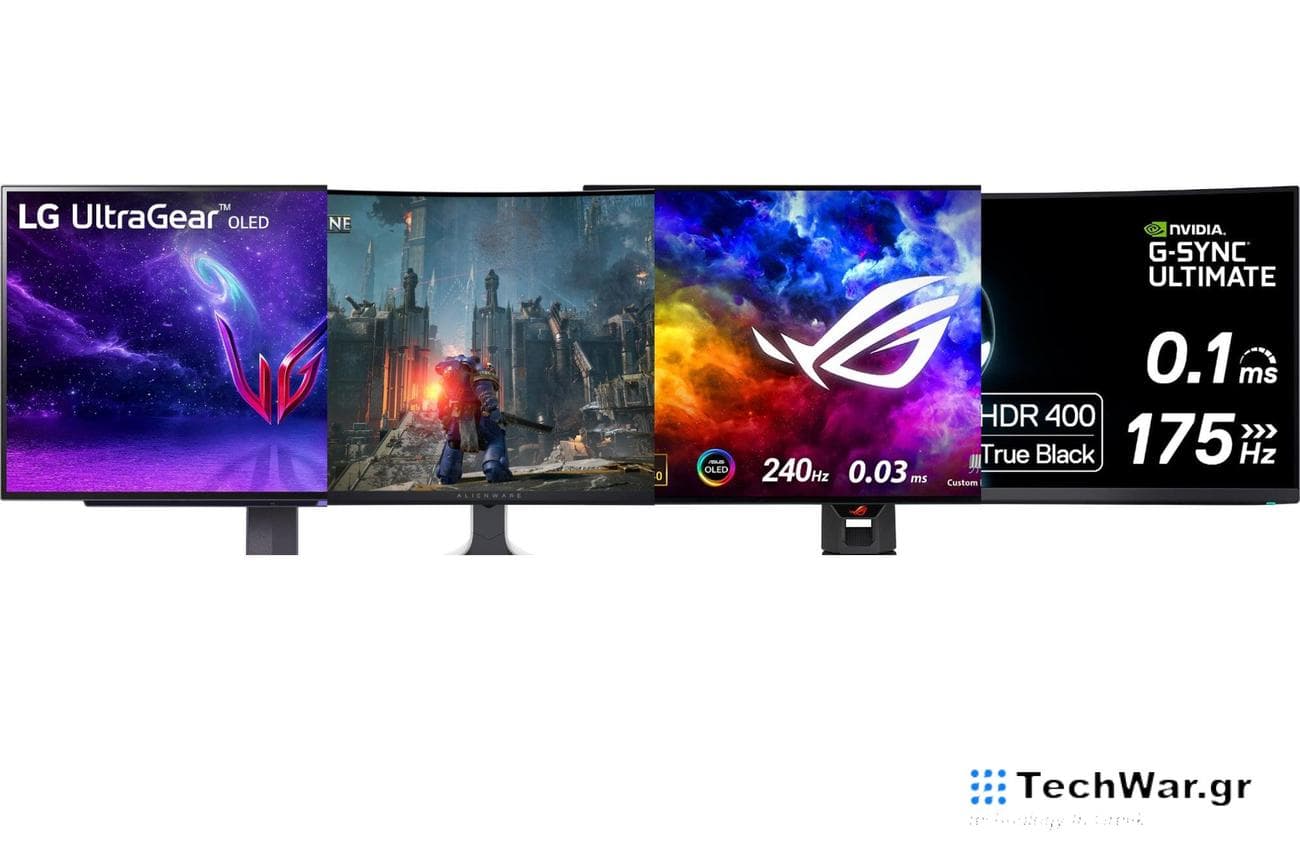 The Best OLED Monitors on a plain white background.