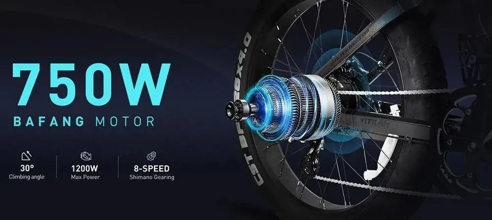 Vitilan T7 : Ηλεκτρικό Mountain Bike με fat ελαστικά και την περιπέτεια στο αίμα του., Vitilan T7 : Ηλεκτρικό Mountain Bike με fat ελαστικά και την περιπέτεια στο αίμα του., TechWar.GR