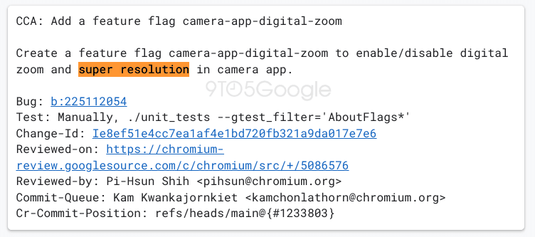 Η κάμερα ChromeOS έχει ρυθμιστεί να δανείζεται τη λειτουργία Super Res Zoom του Pixel, Η κάμερα ChromeOS έχει ρυθμιστεί να δανείζεται τη λειτουργία Super Res Zoom του Pixel, TechWar.GR
