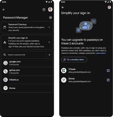 Η Google επεκτείνει την υποστήριξη κλειδιού πρόσβασης σε περισσότερες συσκευές με νέους συνεργάτες