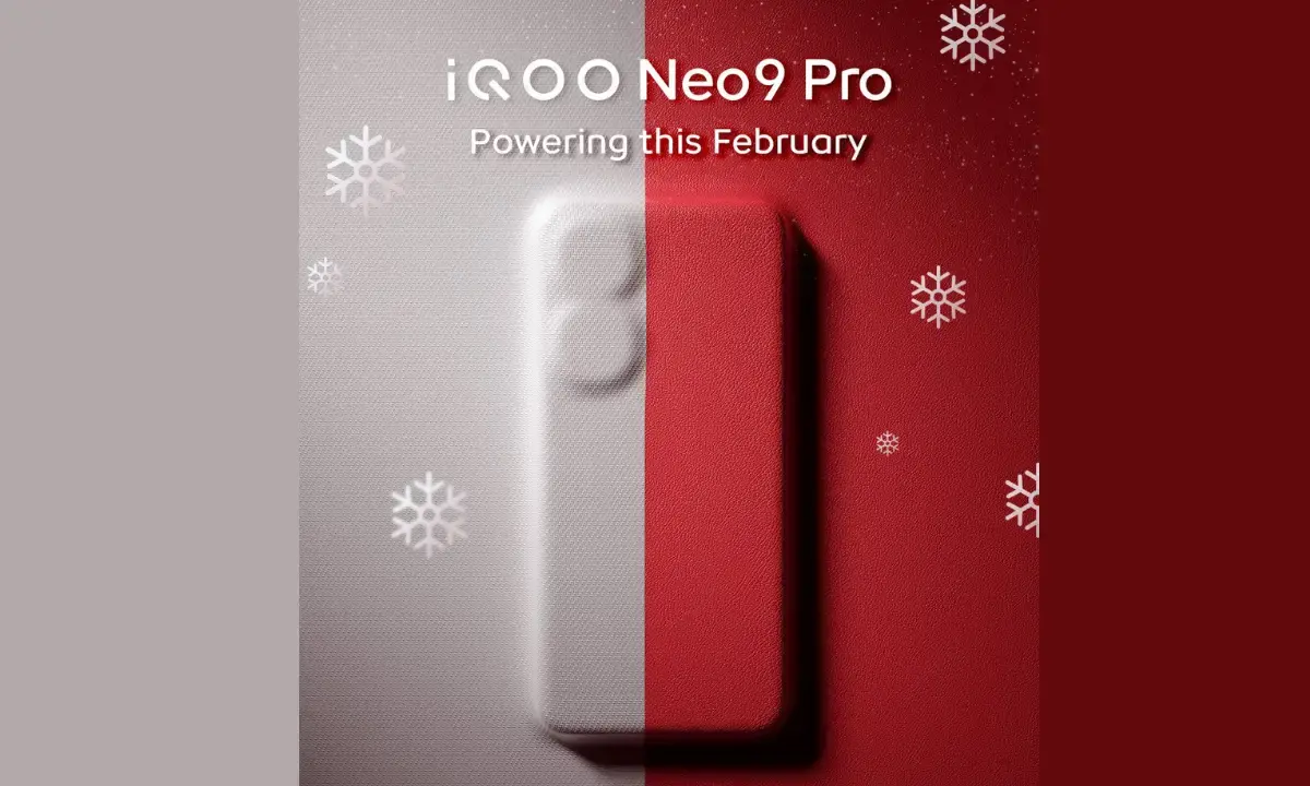 Η εταιρεία επιβεβαίωσε ότι το iQOO Neo 9 Pro θα κυκλοφορήσει στην Ινδία τον Φεβρουάριο
