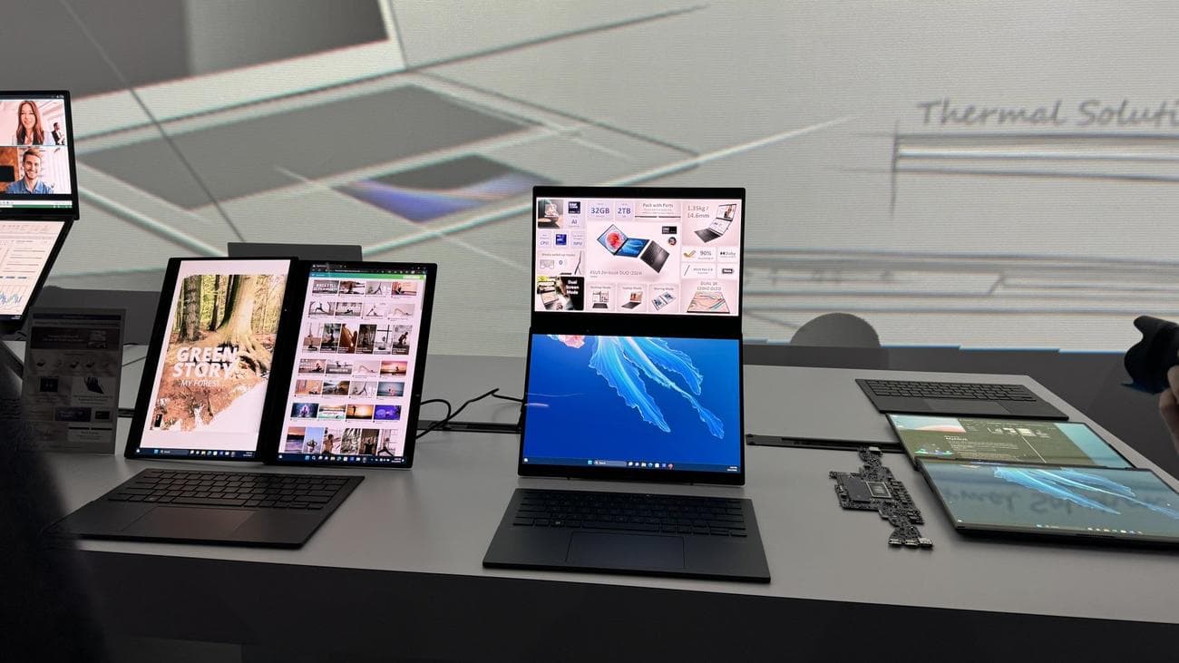 CES 2024: Το Asus Zenbook Duo είναι ένα τρομερό τέρας με διπλή οθόνη, CES 2024: Το Asus Zenbook Duo είναι ένα τρομερό τέρας με διπλή οθόνη, TechWar.GR