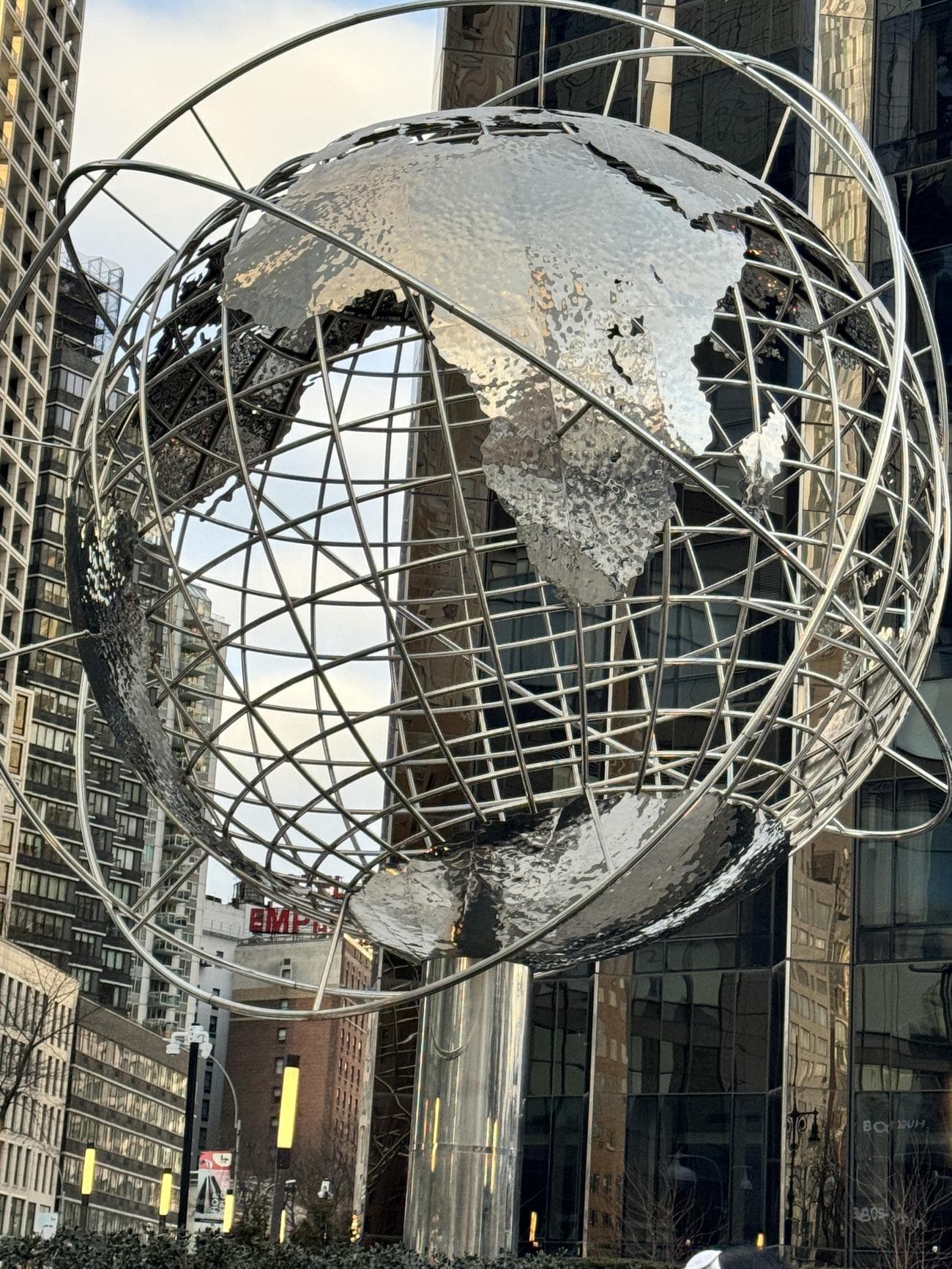 Columbus Circle Globe taken with Samsung Galaxy S24 Ultra