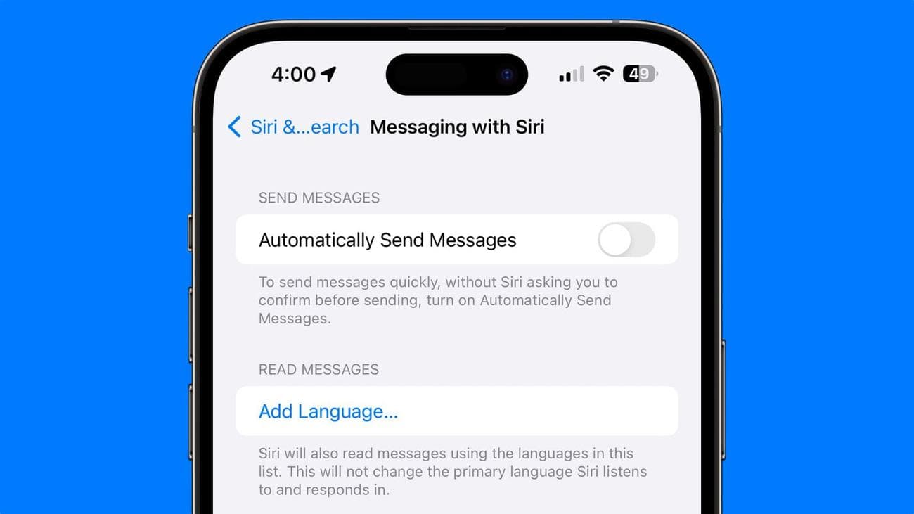 iOS 17.4 Beta: Όλες οι νέες αλλαγές - ios 17 4 messaging with siri - TechWar.GR