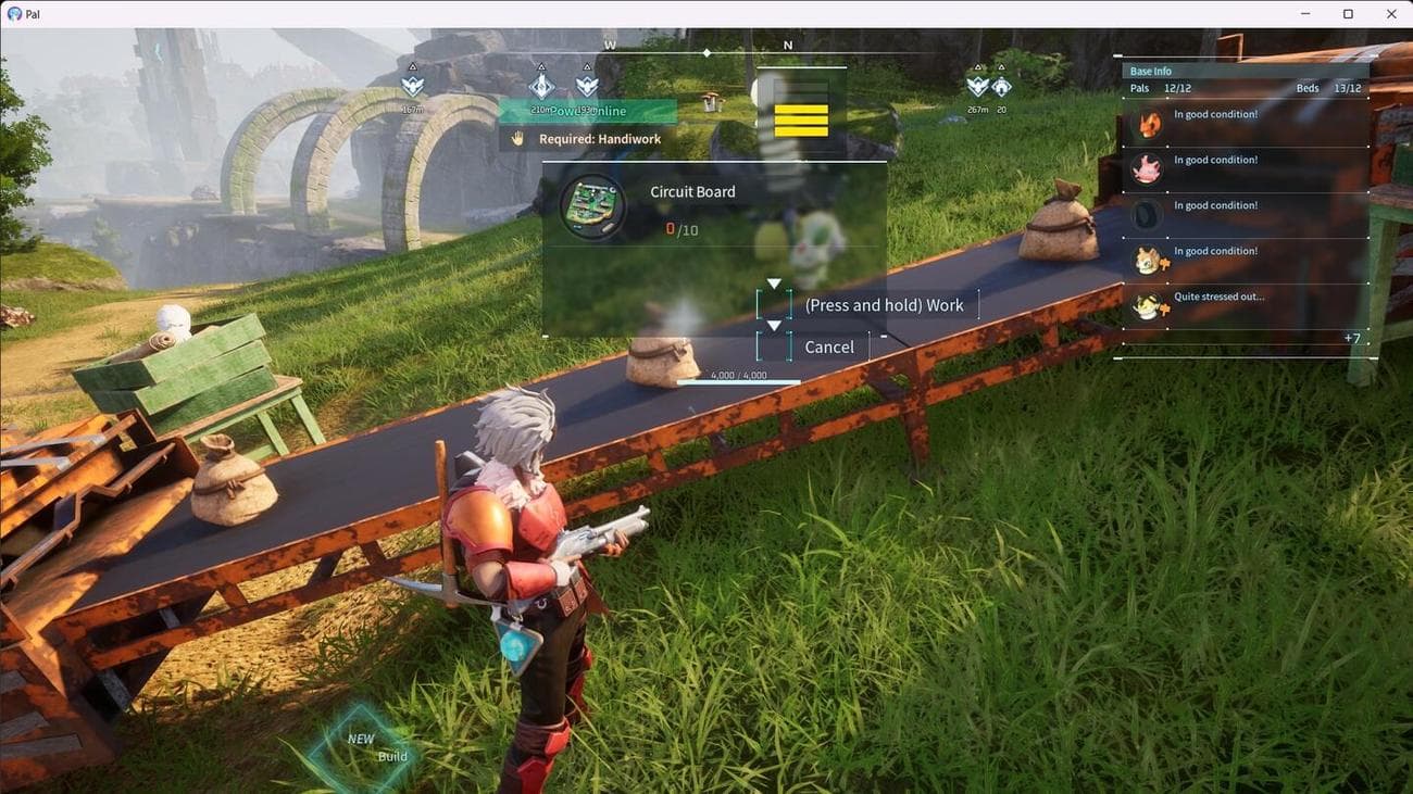 Στιγμιότυπο οθόνης του Palworld