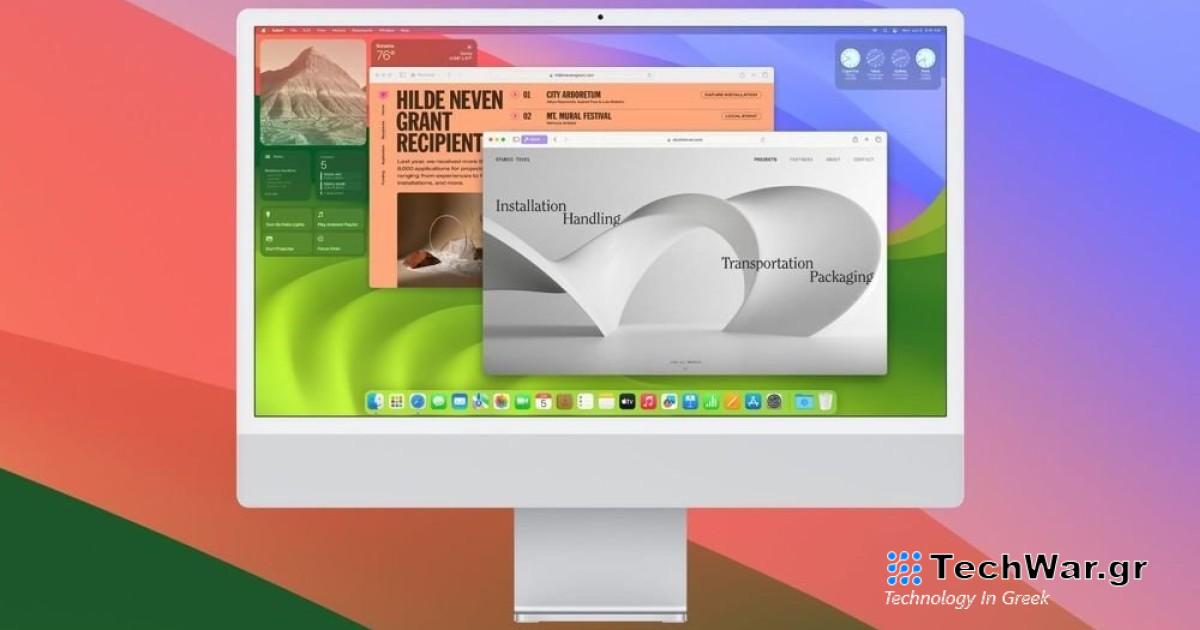 macOS Sonoma 14.3, watchOS 10.3 και tvOS 17.3 διαθέσιμα από σήμερα