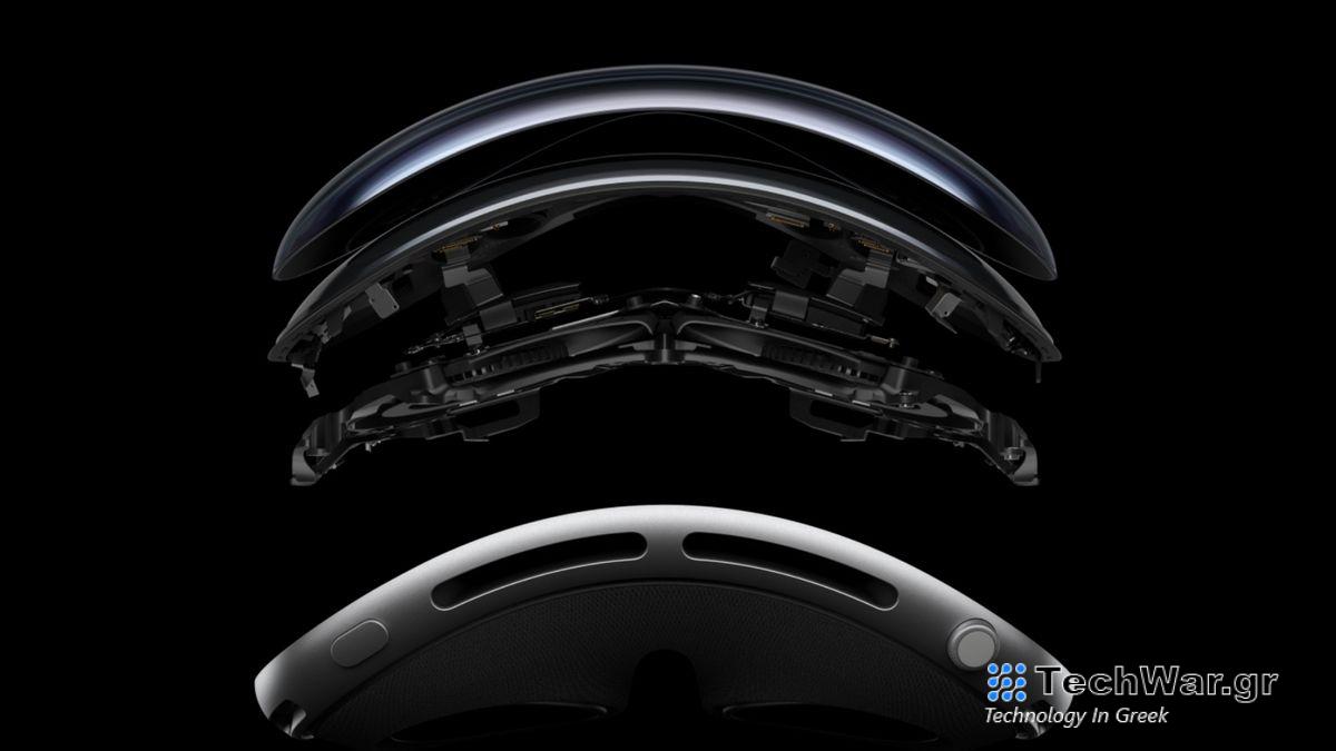 Apple Vision Pro sensors