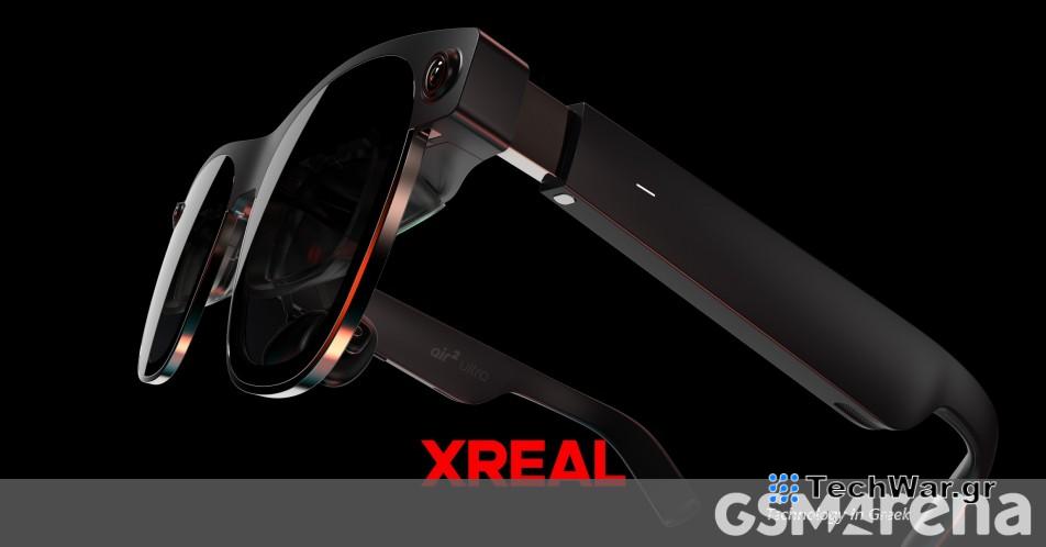 Ανακοινώθηκε το Xreal Air 2 Ultra με παρακολούθηση 6DoF, ευρύτερο οπτικό πεδίο