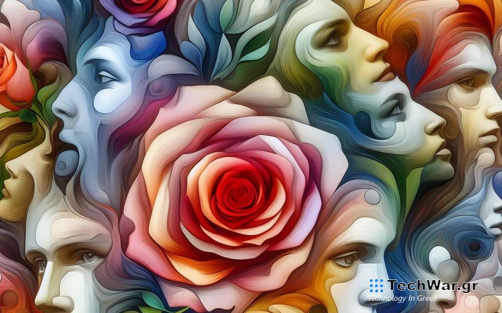 Τεστ προσωπικότητας οπτική ψευδαίσθηση πρόσωπα λουλούδια