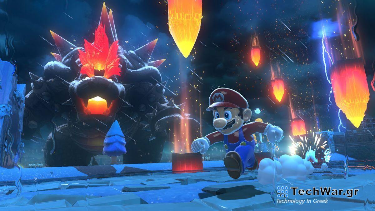 a screenshot from Super Mario 3D World Bowser