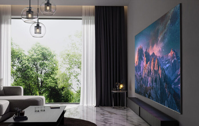 Εξοικονομήστε τεράστια 3.000 $ στην 98 ιντσών Samsung QLED 4K Εξοικονομήστε τεράστια 3.000 $ στην 98 ιντσών Samsung QLED 4K Q80C Smart TV