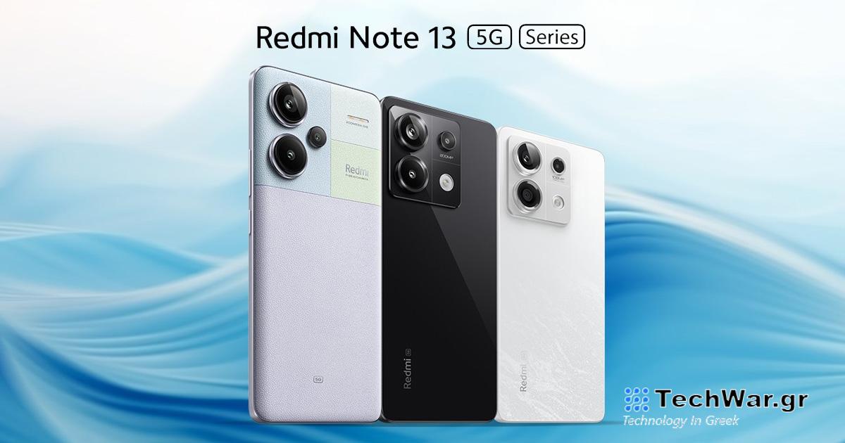 Επιτέλους είναι επίσημο: Έχουμε ημερομηνία που θα παρουσιαστεί η σειρά Redmi Note 13 σε Σλοβάκους και Τσέχους!
