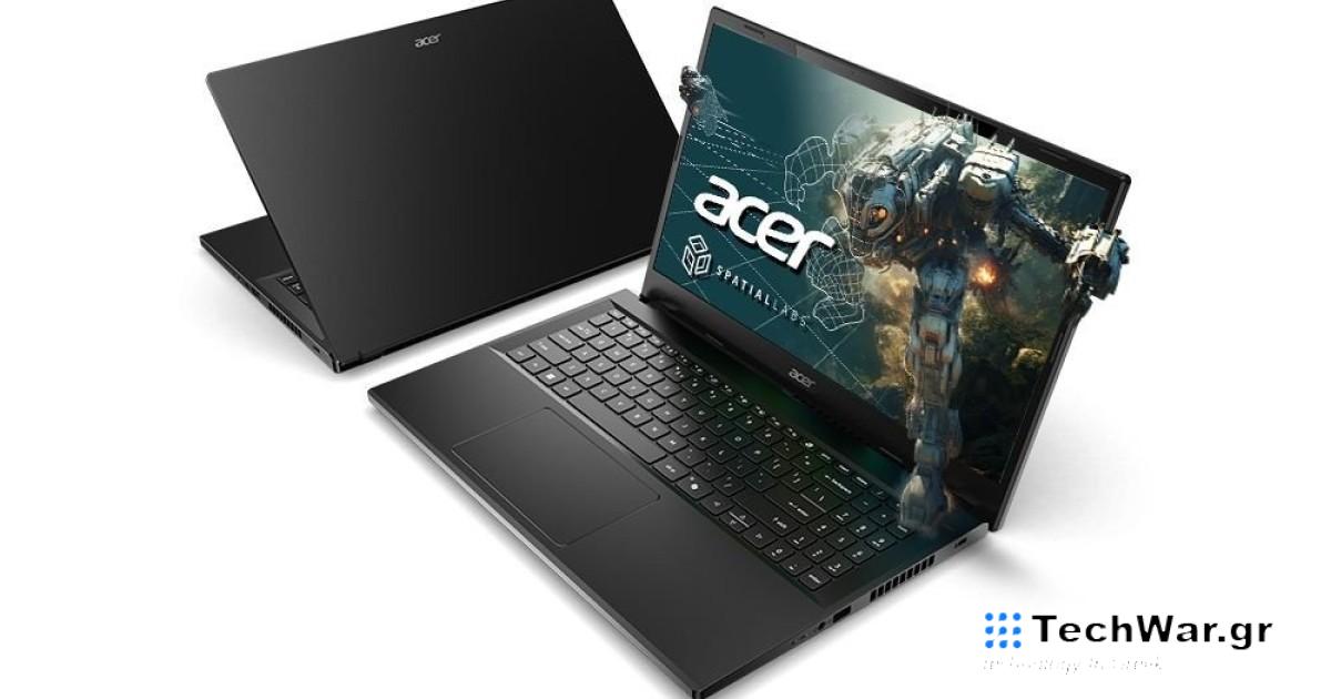 Η Acer επεκτείνει τη σειρά SpatialLabs Stereoscopic 3D με νέο laptop και gaming monitor