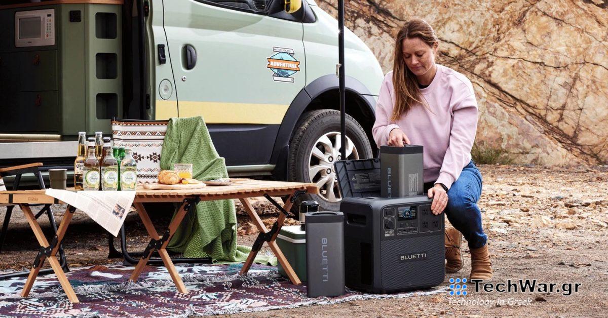 Η BLUETTI παρουσιάζει το ντεμπούτο της νέας αδιάβροχης φορητής γεννήτριας ρεύματος και της πρώτης βιομηχανικής δέσμης ψυγείου MultiCooler
