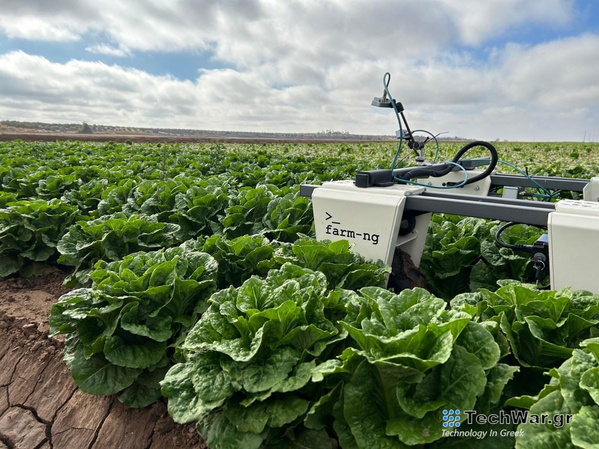 Η Farm-ng κατασκευάζει αρθρωτά ρομπότ για ένα ευρύ φάσμα γεωργικών εργασιών