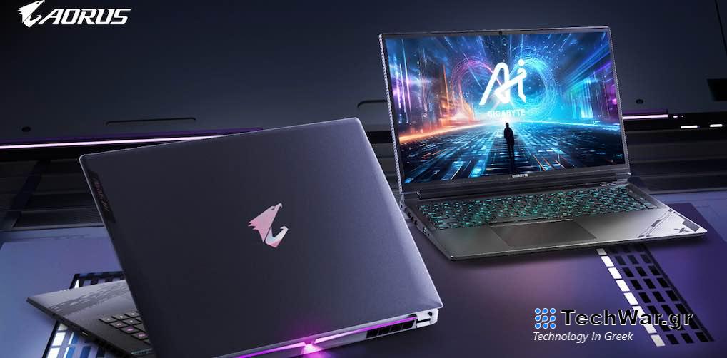 Η GIGABYTE παρουσιάζει τα Next-Gen 16-inch AI Gaming Laptops στην CES 2024