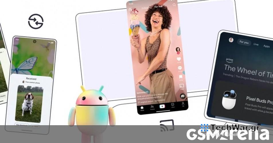 Η Google ανακοινώνει το ενοποιημένο σύστημα Quick Share για Android σε συνεργασία με τη Samsung