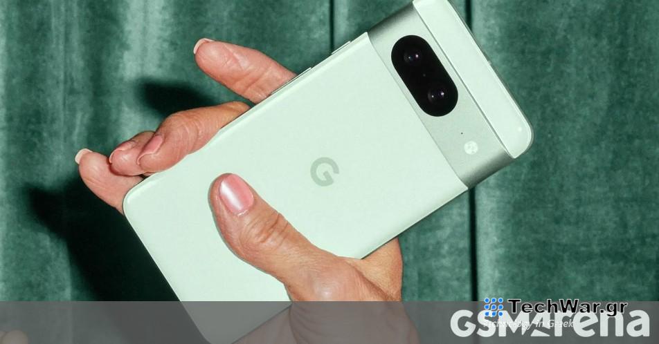 Η Google λανσάρει το νέο χρώμα Mint για τα Pixel 8 και Pixel 8 Pro

