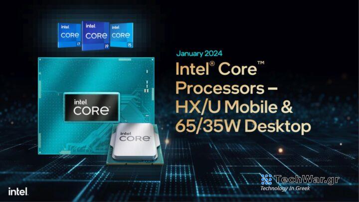 Intel 14th Gen Core HX Laptop, Core Series 1 Laptop, 14th Gen Core Desktop Processors CES 2024