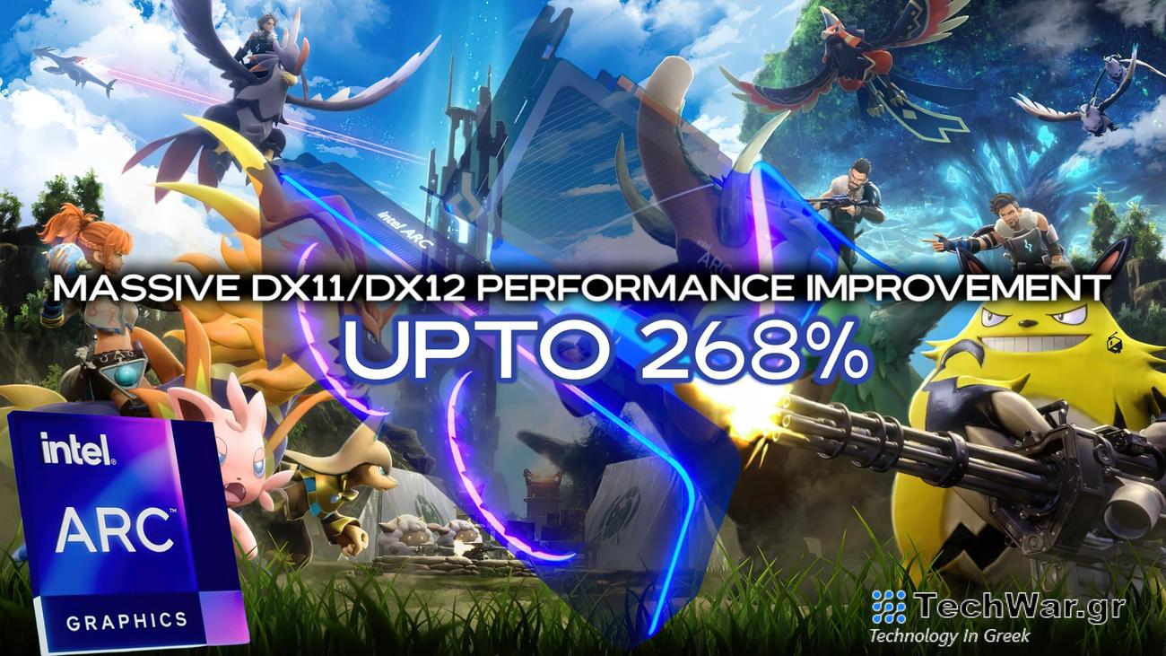 Η Intel προσφέρει μεγάλες βελτιώσεις απόδοσης στα τελευταία προγράμματα οδήγησης Arc GPU, έως και 268% κέρδη σε διάφορα παιχνίδια DX12 και DX11