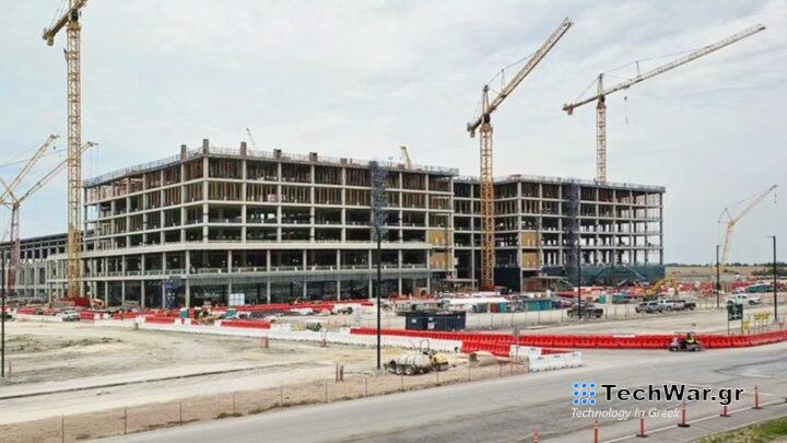 Samsung Semiconductor Factory In Taylor, Texas, USA