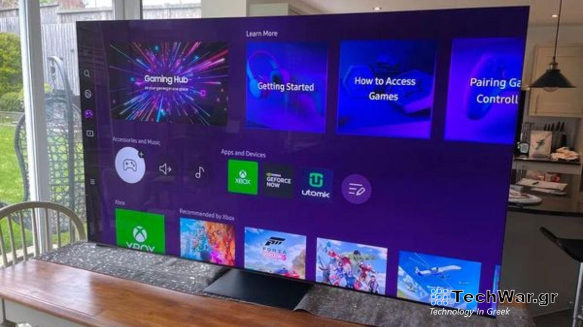 Samsung dedicated Gaming Hub