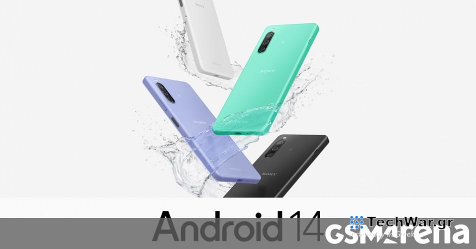 Η Sony προωθεί την ενημέρωση Android 14 στη σειρά smartphone της για το 2022
