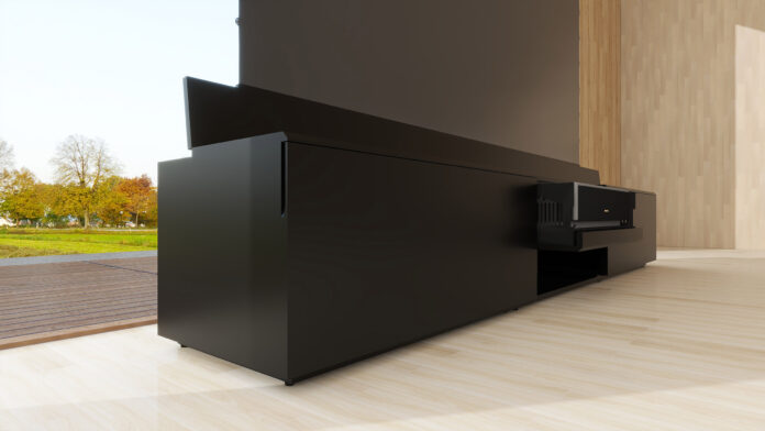 Η VIVIDSTORM λανσάρει την Εξαιρετική Πλήρως Κρυφή Μηχανοκίνητη Καμπίνα Τηλεόρασης Η VIVIDSTORM λανσάρει την Εξαιρετική Πλήρως Κρυφή Μηχανοκίνητη Καμπίνα Τηλεόρασης Laser