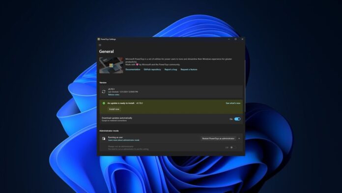 Η έκδοση 0.78 του Microsoft PowerToys προσθέτει υποστήριξη για νέες Microsoft PowerToys getting a new update