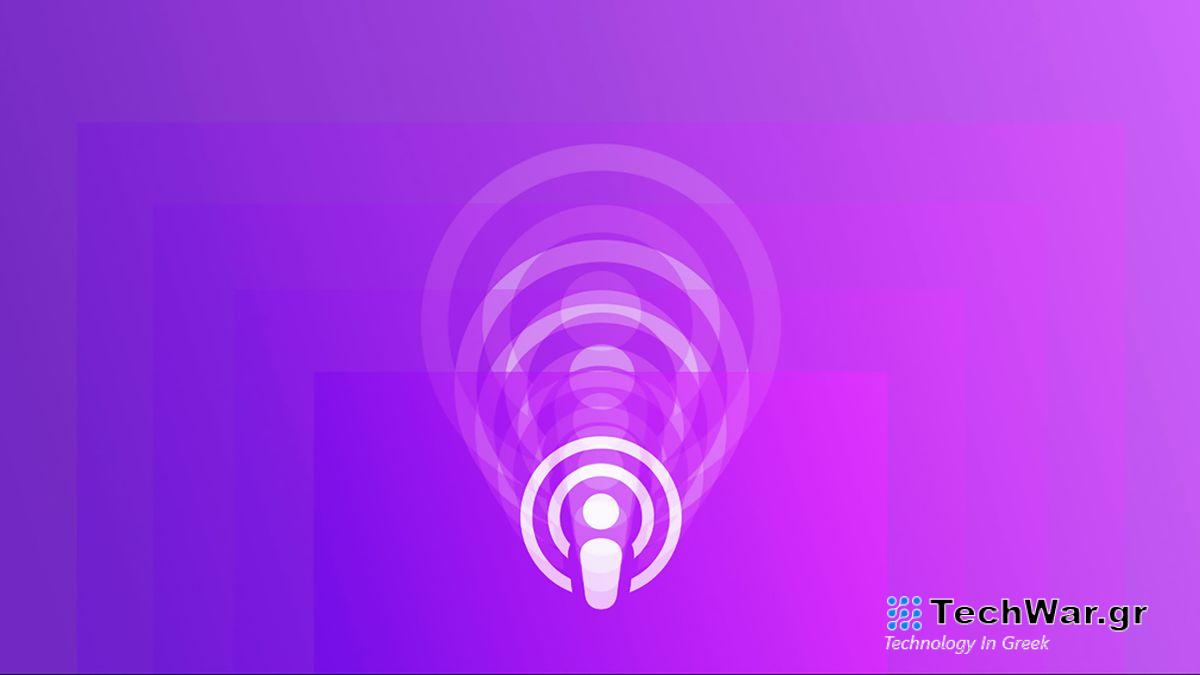 This is an image of logo for Apple Podcasts